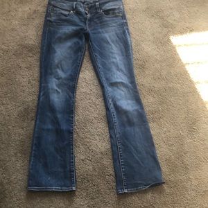 American eagle kick boot jeans .